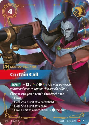 Curtain Call - Unleashed (UNL) Unleashed