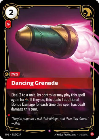 Dancing Grenade - Unleashed (UNL)