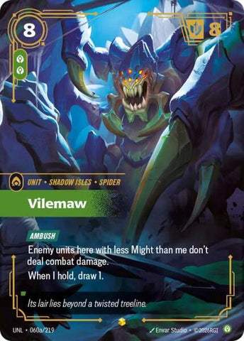 Vilemaw (Alternate Art) - Unleashed (UNL)