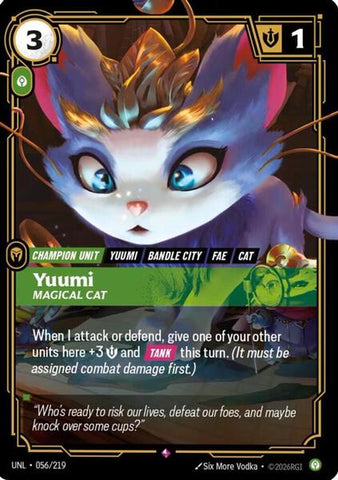 Yuumi - Magical Cat - Unleashed (UNL)