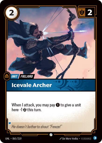 Icevale Archer - Unleashed (UNL)