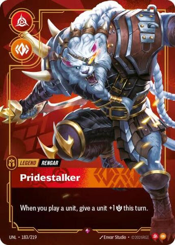 Rengar - Pridestalker - Unleashed (UNL)