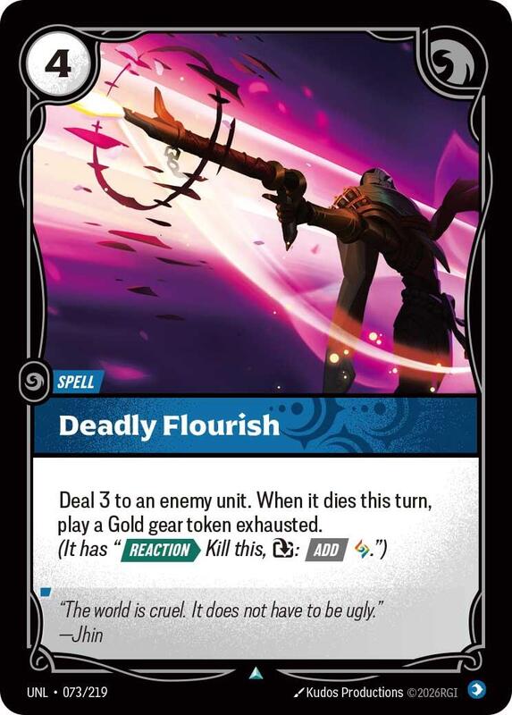 Deadly Flourish - Unleashed (UNL)