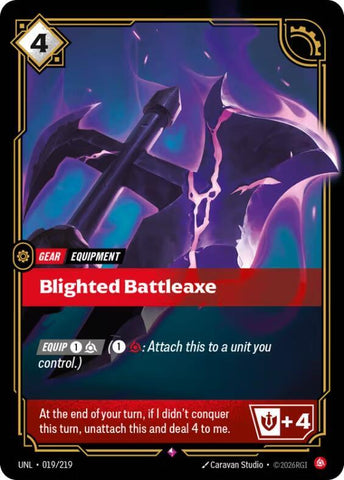 Blighted Battleaxe - Unleashed (UNL)