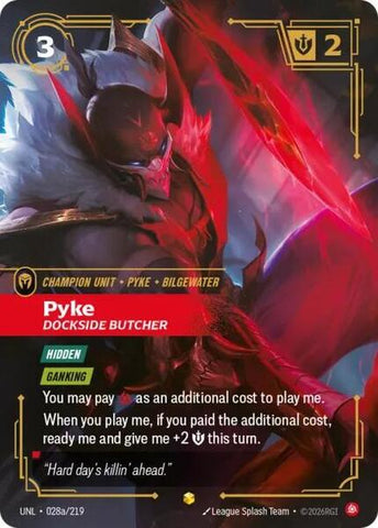 Pyke - Dockside Butcher (Alternate Art) - Unleashed (UNL)