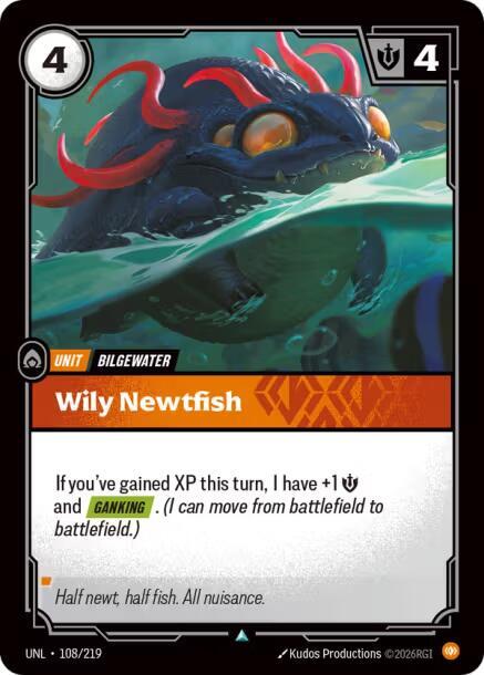 Wily Newtfish - Unleashed (UNL)