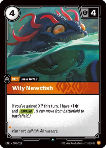 Wily Newtfish - Unleashed (UNL)