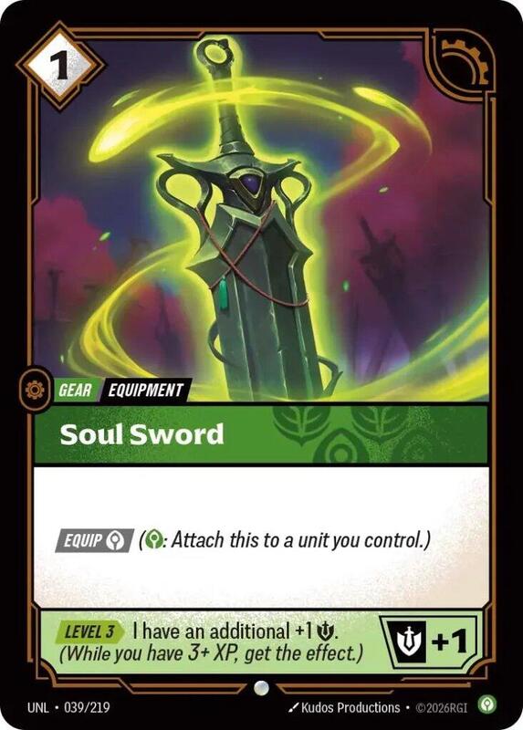 Soul Sword - Unleashed (UNL)
