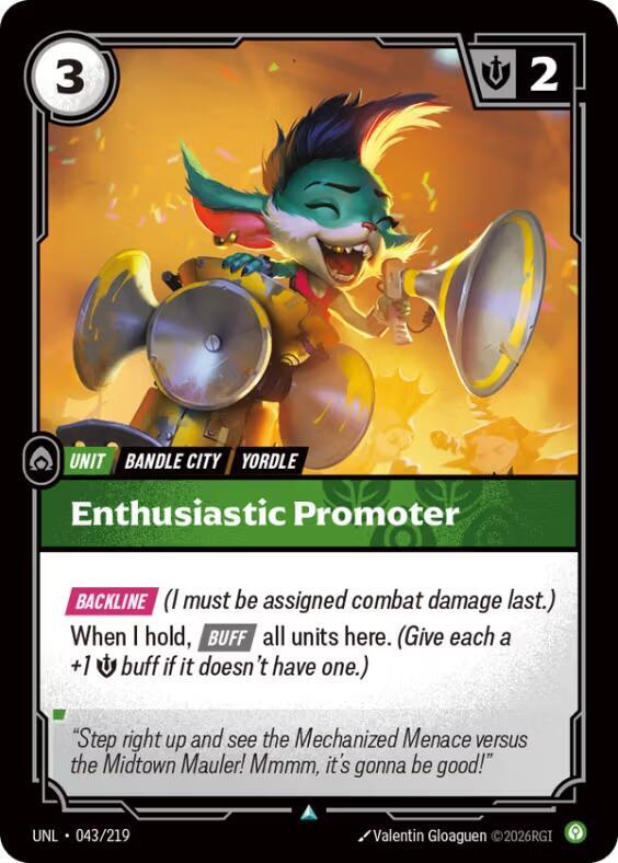 Enthusiastic Promoter - Unleashed (UNL)