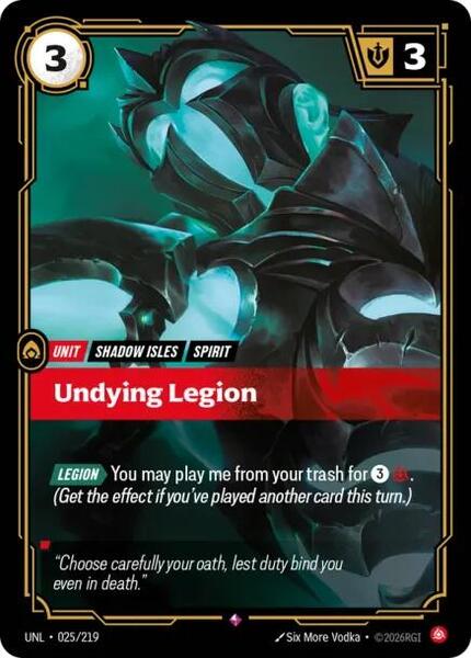Undying Legion - Unleashed (UNL)