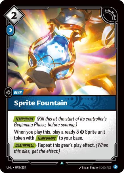Sprite Fountain - Unleashed (UNL)