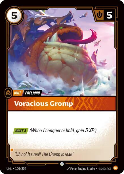 Voracious Gromp - Unleashed (UNL)