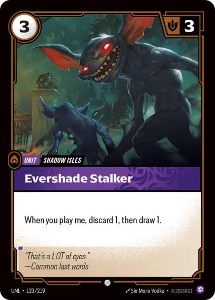 Evershade Stalker - Unleashed (UNL)