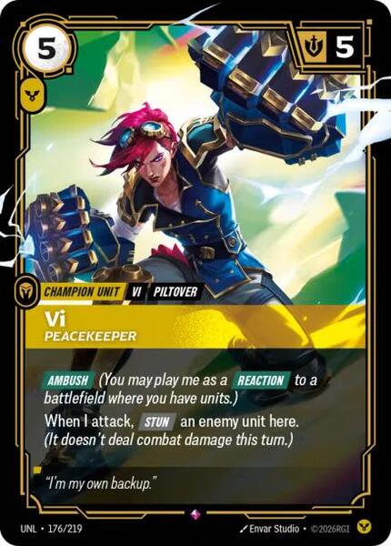 Vi - Peacekeeper - Unleashed (UNL)
