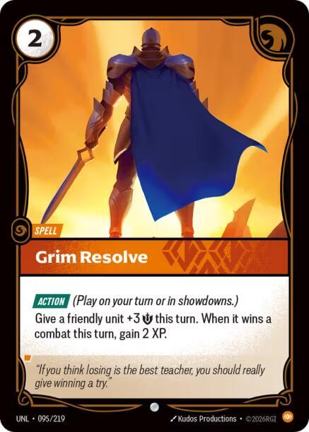 Grim Resolve - Unleashed (UNL)
