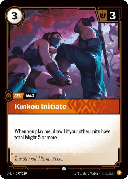 Kinkou Initiate - Unleashed (UNL)