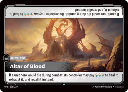 Altar of Blood - Unleashed (UNL)