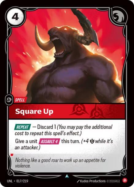 Square Up - Unleashed (UNL)