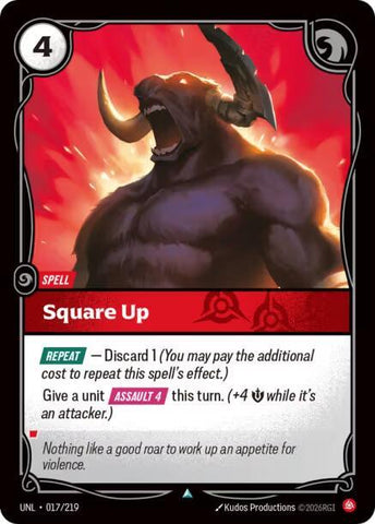Square Up - Unleashed (UNL)