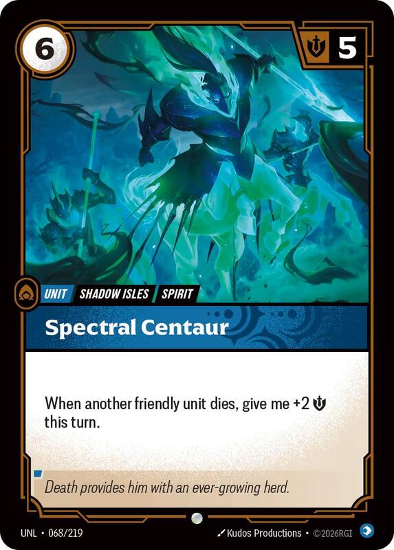 Spectral Centaur - Unleashed (UNL)