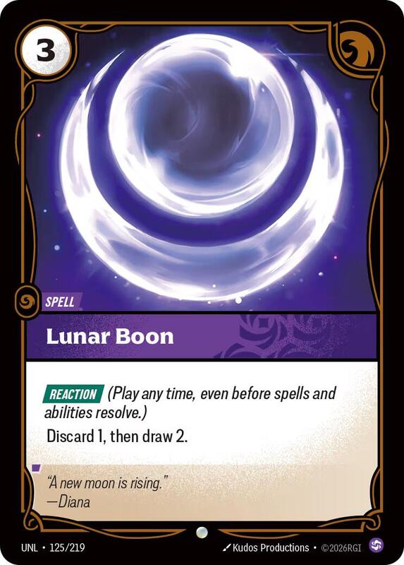 Lunar Boon - Unleashed (UNL)