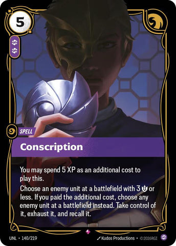 Conscription - Unleashed (UNL)