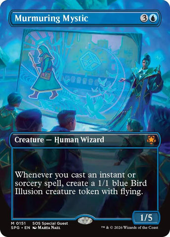 Murmuring Mystic (Borderless) [Secrets of Strixhaven Special Guests]