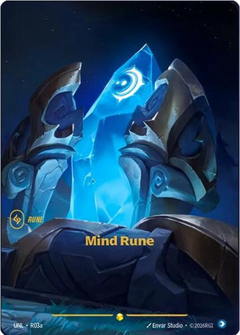 Mind Rune (Alternate Art) - Unleashed (UNL)