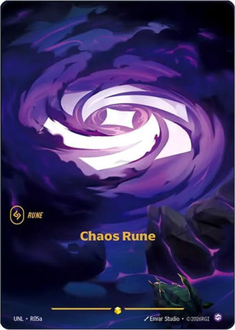 Chaos Rune (Alternate Art) - Unleashed (UNL)