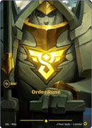 Order Rune (Alternate Art) - Unleashed (UNL)