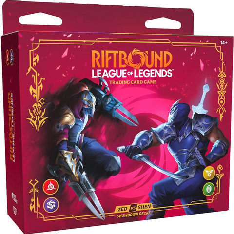 Riftbound: League of Legends - Showdown Decks: Zed vs Shen (LIMIT 1 PER ORDER)