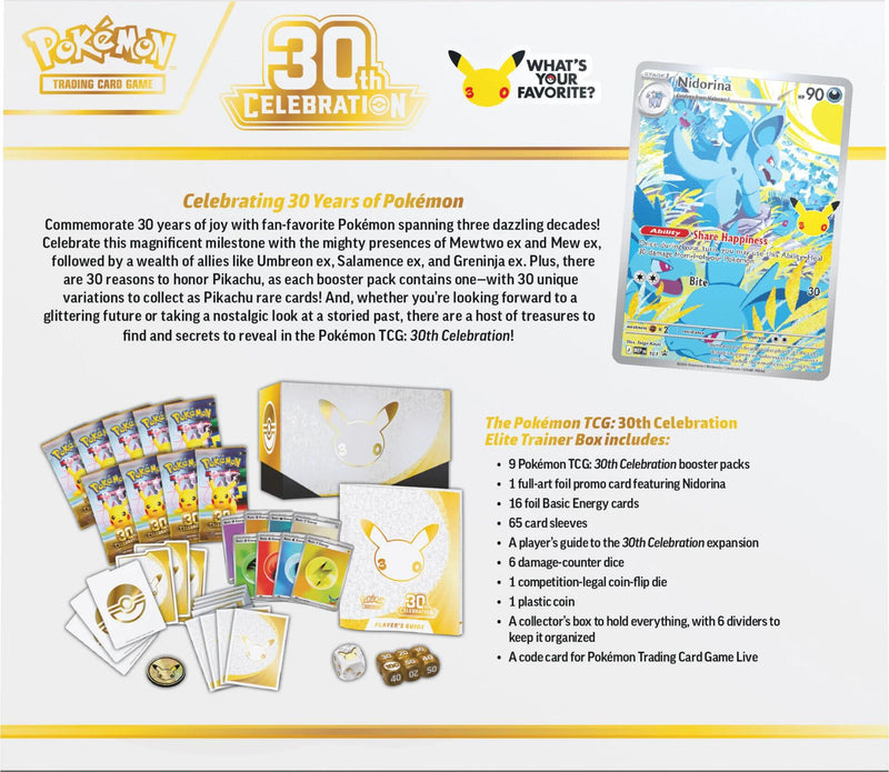 *Limit Two per Client* 30th Celebration - Elite Trainer Box