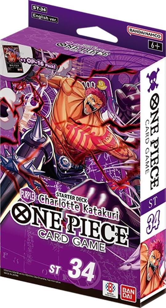 Starter Deck: PURPLE Charlotte Katakuri (ST-34) (LIMIT 2 PER ORDER)