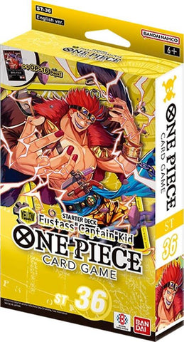 Starter Deck: YELLOW Eustass”Captain”Kid (ST-36) (LIMIT 2 PER ORDER)