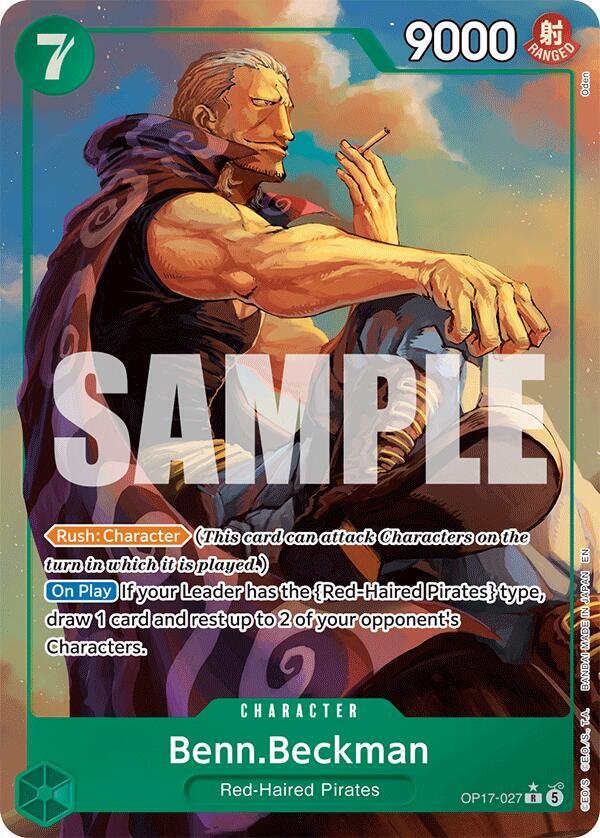Benn.Beckman (Alternate Art) - The World's Strongest Warriors (OP17)