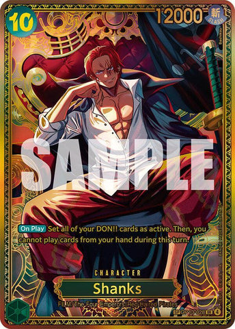 Shanks (OP13-028) (SP) - [The World's Strongest Warriors](OP17)