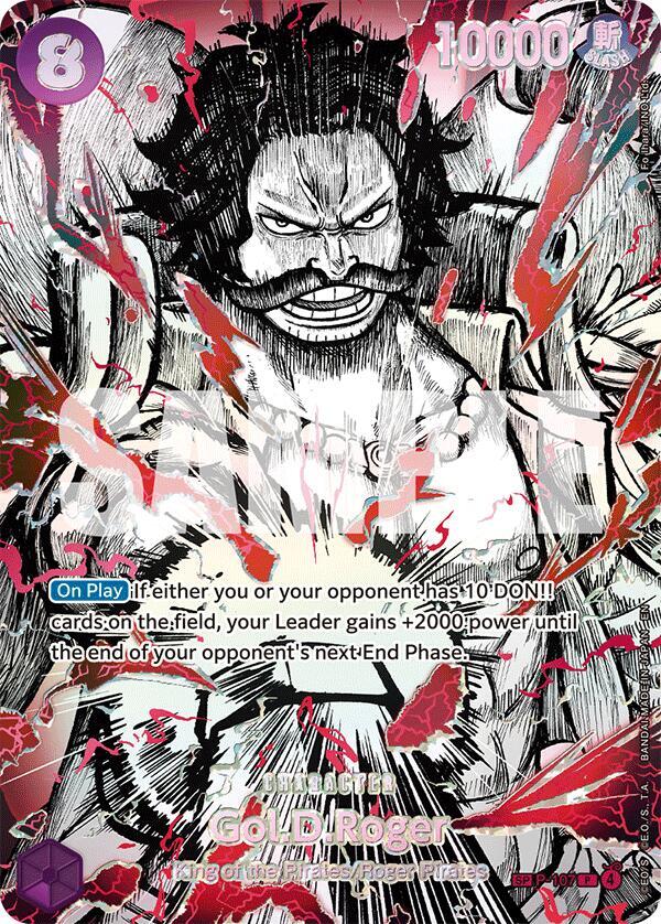 Gol.D.Roger (P-107) (SP) - The World's Strongest Warriors (OP17)