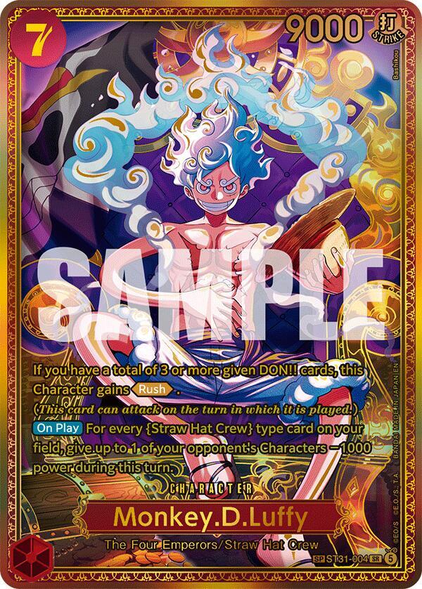 Monkey.D.Luffy (ST31-004)(SP) - The World's Strongest Warriors (OP17)