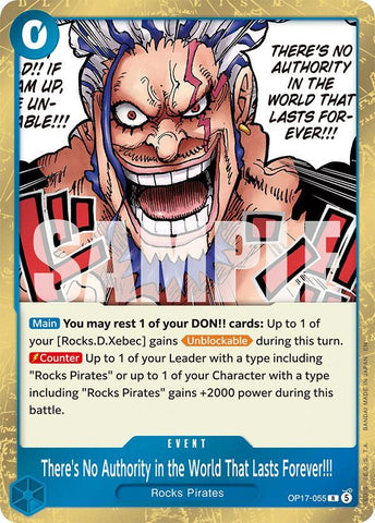 There's No Authority in the World That Lasts Forever!!! - The World's Strongest Warriors (OP17)