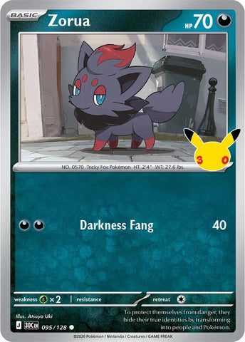 Zorua (095/128) [Mega Evolution: 30th Celebration]
