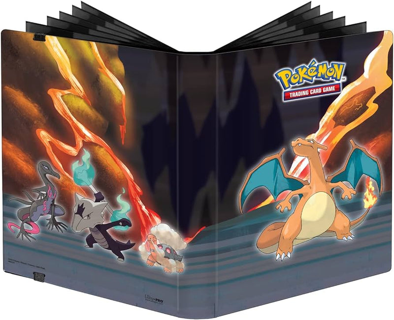ULTRA PRO POKEMON  - BINDER 9 POCKET PORTFOLIO SCORCHING SUMMIT Gallery Series (PICK-UP IN STORE)