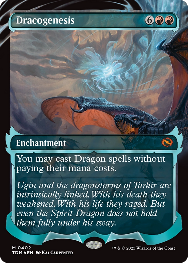 Dracogenesis (0402) (Showcase) [Tarkir: Dragonstorm] (Japanese)