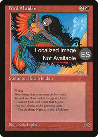 Bird Maiden [Fourth Edition Foreign Black Border]