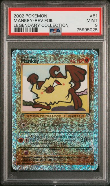 2002 POKEMON LEGENDARY COLLECTION