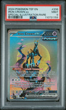 2024 POKEMON TEMPORAL FORCES IRON CROWN EX SPECIAL ILLUSTRATION RARE