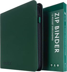 Vault X 12 Pocket Trading Card Zip Binder 4x3 480 Cards (Pick-up in store)