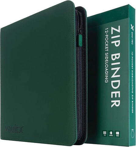 Vault X 12 Pocket Trading Card Zip Binder 4x3 480 Cards (Pick-up in store)