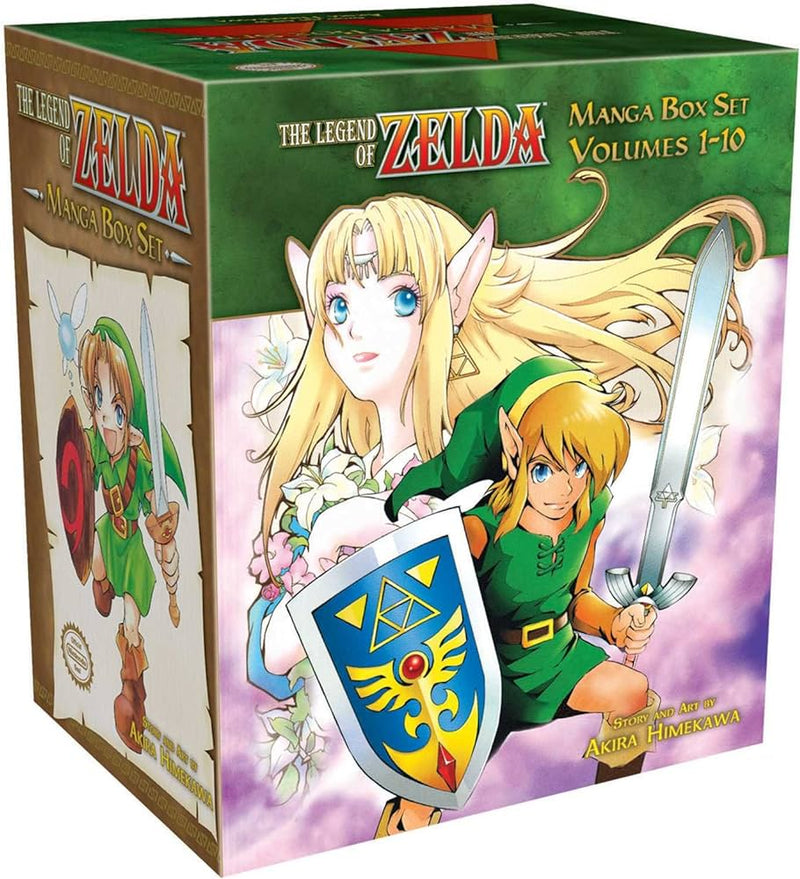 THE LEGEND OF ZELDA MANGA BOX SET VOL 1-10