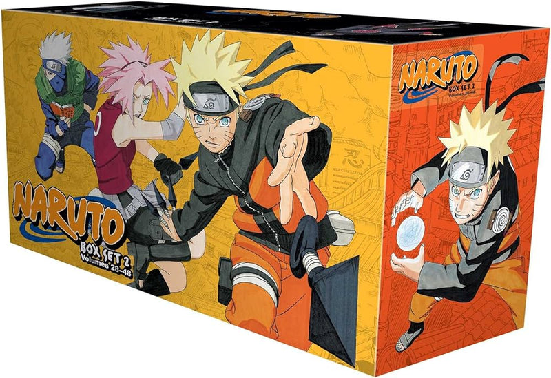 NARUTO MANGA BOX SET 2 VOL 28-48