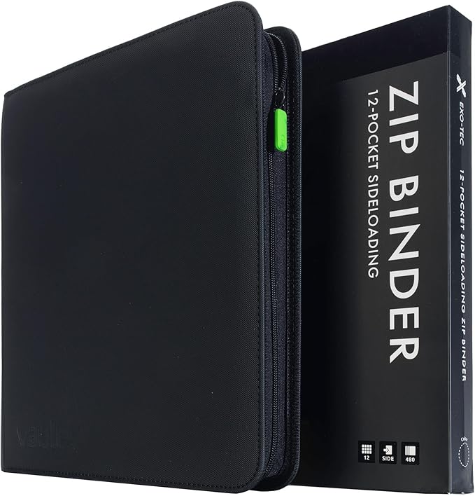 Vault X 12 Pocket Trading Card Zip Binder 4x3 480 Cards (Pick-up in store)